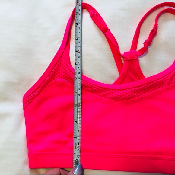LORNA JANE Small Funky Pink Sports Bra Crop Top - Cross-over Straps - Picture 9 of 16